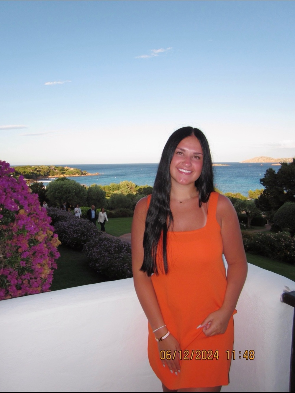 JohnnyBecca Mini Orange Dress